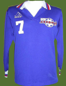 Arrows 82-83 Home Jersey Steve Zungul 2
