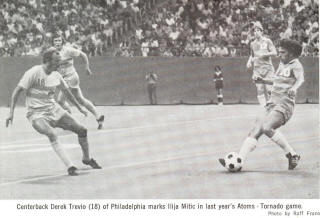 NASL Soccer Philadelphia Atoms 73 Home Derek Trevis (2)