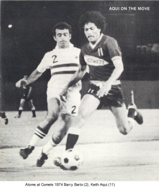 NASL Soccer Philadelphia Atoms 74 Home Barry Barto