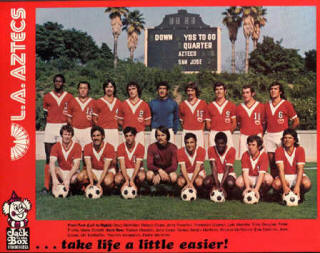 NASL Los Angeles Aztecs 1974 Road Team