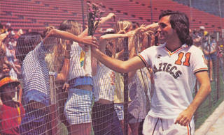 NASL Soccer Los Angeles Aztecs 1977 Home George Best
