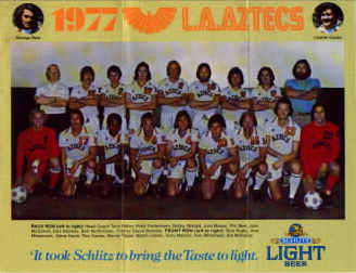 NASL Soccer Los Angeles Aztecs 1977 Home Team