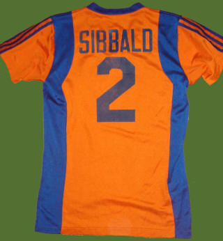 NASL Los Angeles Aztecs 80 Road Jersey Bob Sibbald Back