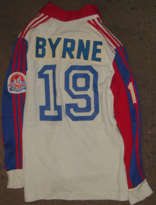 NASL Toronto Blizzard 84 Home Jersey David Byrne Back