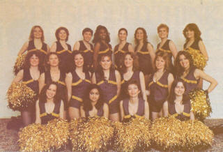 Calgary Boomers 1981 Cheerleaders