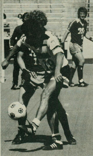 NASL Soccer Calgary Boomers 1981 Home Jorgen Kristensen, Kicks