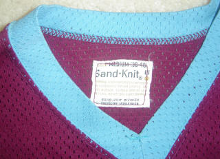 Comets 74 Road Jersey Chris Simkin Sandknit TAg
