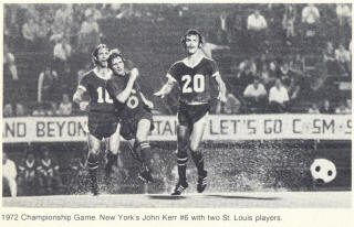 NASL Soccer New York Cosmos 72 Road John Kerr