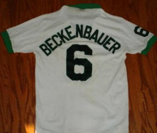Cosmos 77 Home Jersey Franz Beckenbauer Back