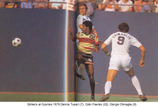 Ft. Lauderdale Strikers New York Cosmos 1979 Home Back Chinaglia, Tueart, Colin Fowles