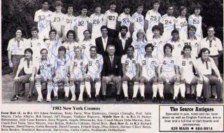 NASL Soccer New York Cosmos 1981 Home Team