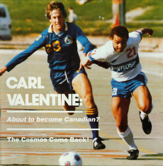 NASL Soccer New York Cosmos 83 Road Mike Fox, Whitecaps Spring Cup