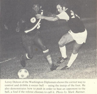 NASL Baltimore Comets 75 Road Back Terry Anderson
