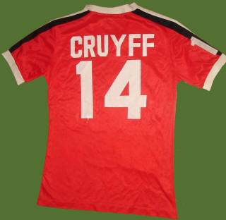 Dips 80 Road Jersey Johan Cruyff Back