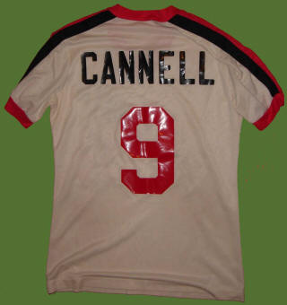 NASL Washington Dips 81 Home Jersey Paul Cannell Back