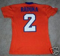 Drillers 80 Road Jersey Joe Raduka Back