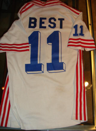 Earthqaukes 80 Home Jersey George Best Back