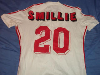 NASL San Jose Earthquakes 77 Home Jersey John Smillie Back