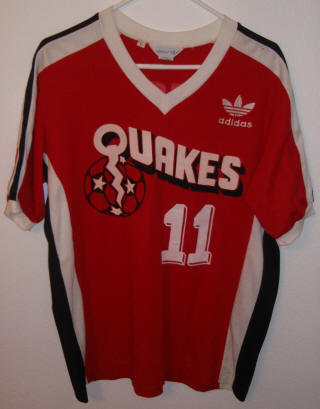 NASL Soccer San Jose Earthquakes 80-81 Road Jersey George Best PW