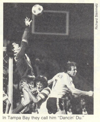 NASL Soccer Detroit Express 78 Home Back Brian Tinnion
