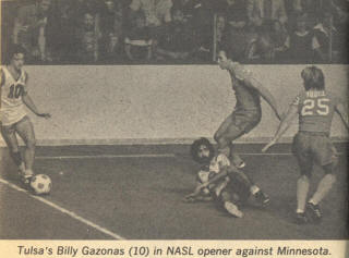 NASL Soccer Minnesota Kicks 79-80 Indoor Road Back Gary Vogel