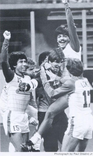 MISL Las Vegas Americans 1984-85 Roa Jorge Espinoza, Long