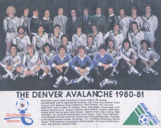 Avalanche 80-81 Home Team