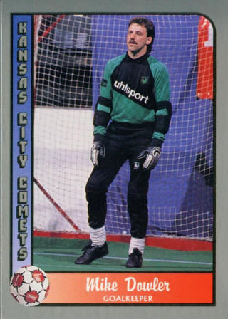 Comets 89-90 Goalie Mike Dowler (2)