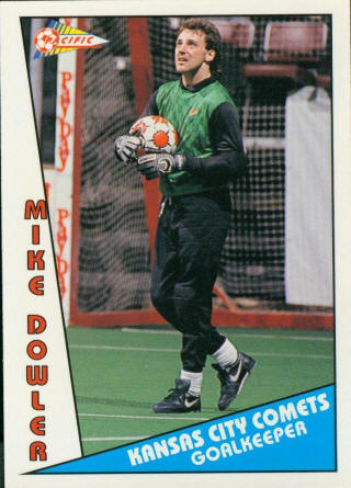 Comets 90-91 Goalie Mike Dowler