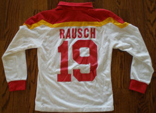 Rockets 81-82 Road Jersey Wolfgang Rausch Back