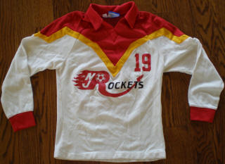 Rockets 81-82 Road Jersey Wolfgang Rausch