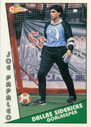 Sidekicks 90-91 Goalie Joe Papaleo
