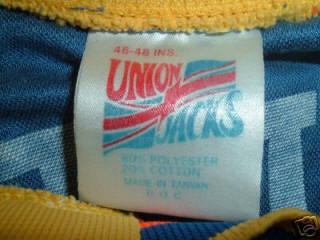 Stars 89-90 Home Jersey Brent Goulet Union Jacks Tag