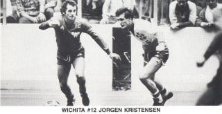 Wings 82-83 Home Jorgen Kristensen, Blast Mike Stankovic