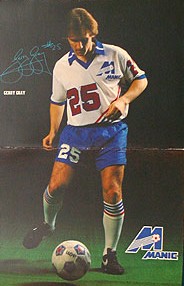 NASL Soccer Montreal Manic 83 Home Gerry Gray
