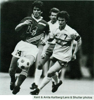 NASL Soccer Montreal Manic 83 Road Brian Quinn, Whitecaps