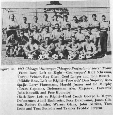 Mustangs 1968 Home Team