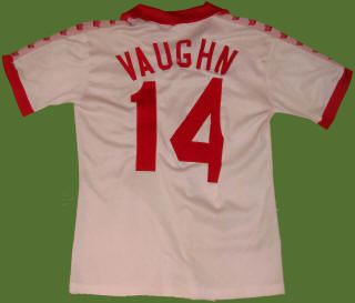Rogues 80 Home Jersey Danny Vaughan Back