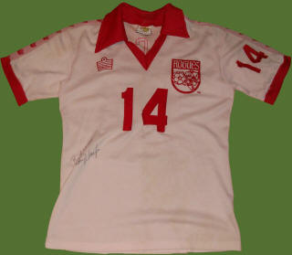 Rogues 80 Home Jersey Danny Vaughan
