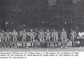 NASL Tulsa Roughnecks 78 Road Team