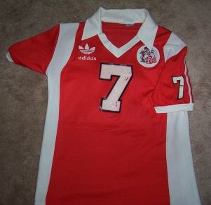 NASL Soccer Tulsa Roughnecks 82 Road Jersey Franz Gerber