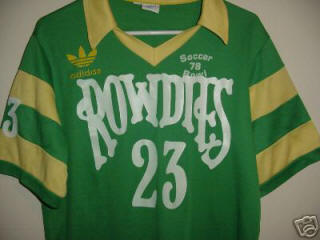 Rowdies 78 Road Jersey Tony Crudo 