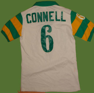 NASL Tampa Bay Rowdies 81-84 Home Jersey Mike Connell Back