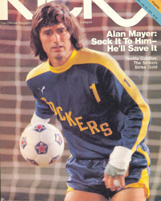 NASL Soccer San Diego Sockers 78 Goalie Alan Mayer 3