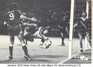 NASL San Diego Sockers 78 Road Back Yilmaz Orhan