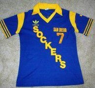 San Diego Sockers 84-85 Home Jersey Steve Zungul