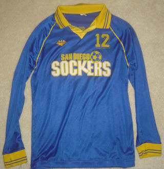 Sockers 84-85+ Home Jersey Kevin Crow