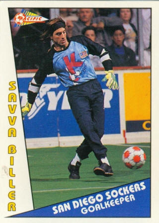 Sockers 90-91 Goalie Sava Biller