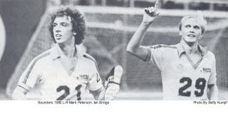 Sounders 80 Home Mark Peterson Ian Bridge