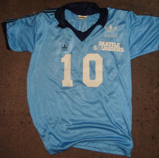 NASL Soccer Seattle Sounders 81 Road Jersey Steve Daley